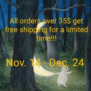 💫🌙 ALL ORDERS OVER 35$ GET FREE SHIPPING 🌙💫